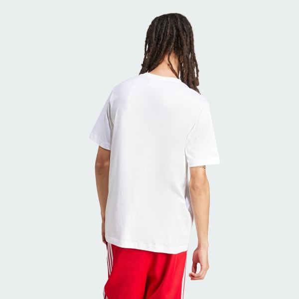 Branco Camiseta Estampada