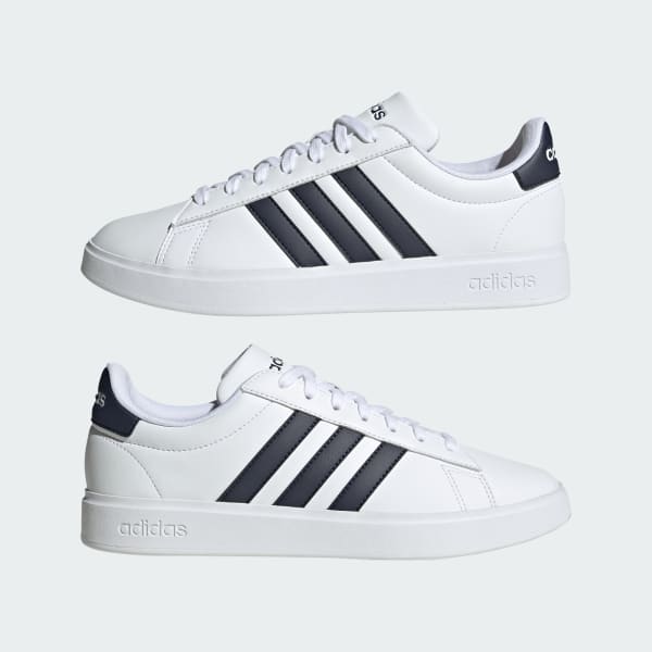 Tenis adidas grand court branco clearance
