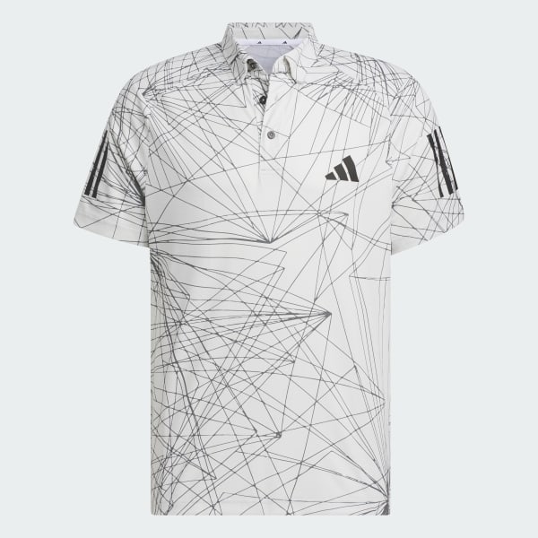 White AEROREADY Short Sleeve Graphic Polo Shirt