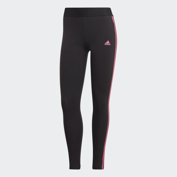 Zwart LOUNGEWEAR Essentials 3-Stripes Legging