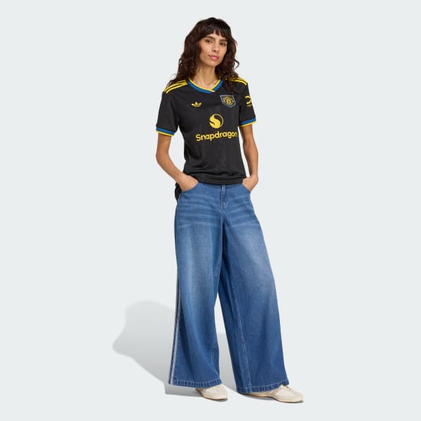 Zwart Manchester United 25/26 Derde Shirt