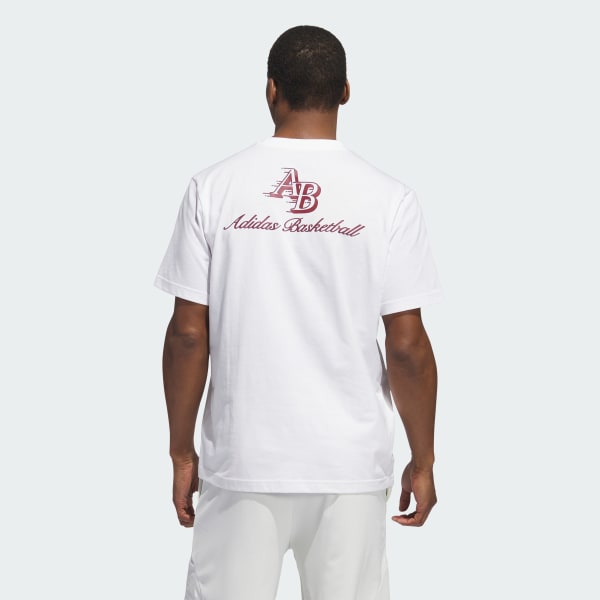 adidas Heritage Basketball Graphic Tee White adidas Philippines