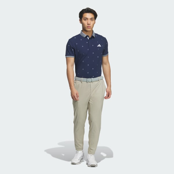 Blue MONOGRUM SHORT SLEEVE POLO Shirt