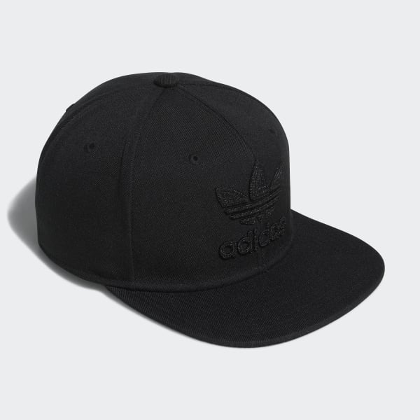 black on black adidas hat
