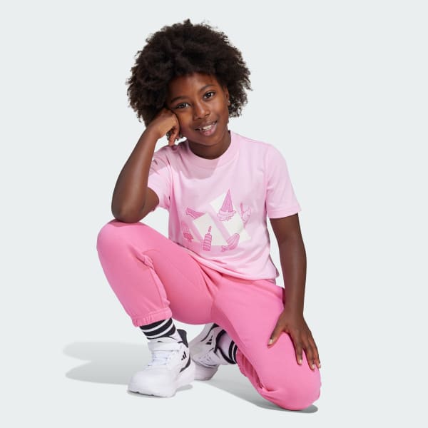 Pink Lounge Ice Graphic Tee Kids