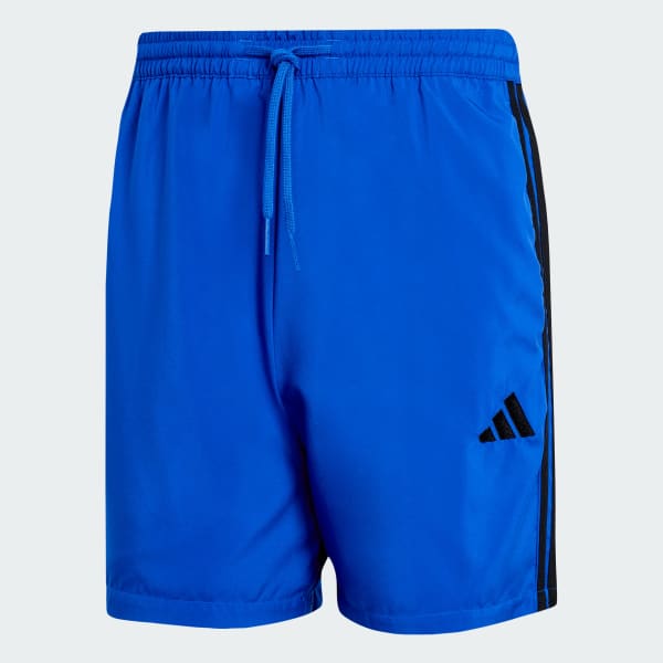 Blue Essential 3-Stripes Chelsea Shorts