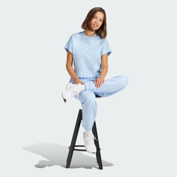 Blu Pantaloni ALL SZN French Terry Loose