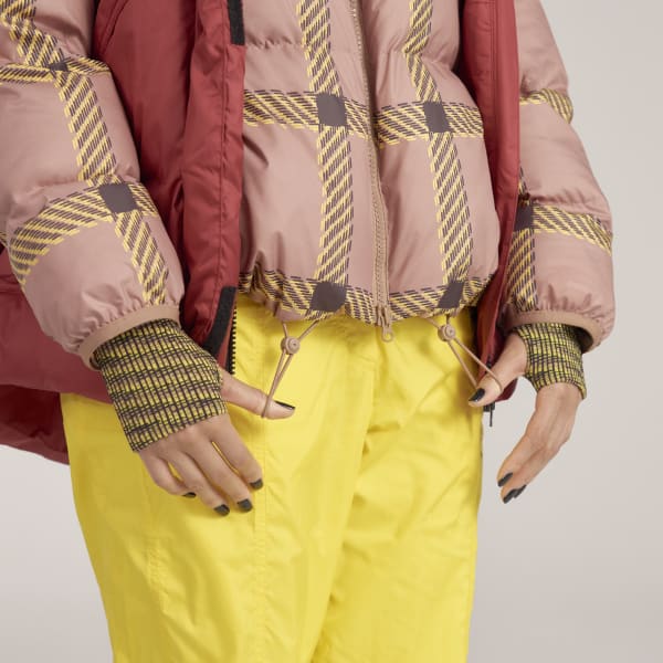 Brun adidas by Stella McCartney Short Padded Winter Jacket II101