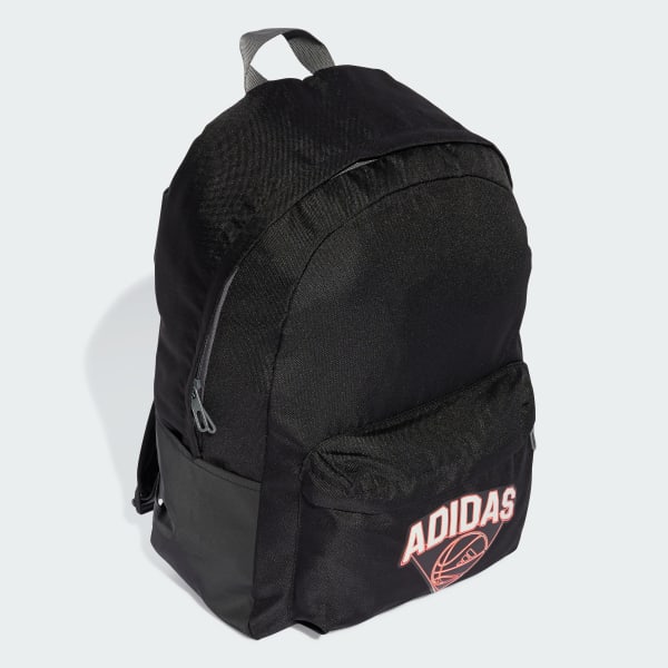 Black Hoops Backpack
