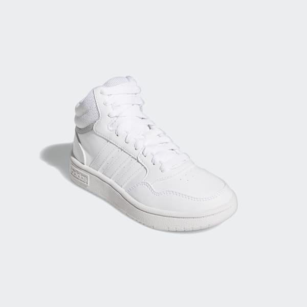 Blanc Chaussure Hoops Mid