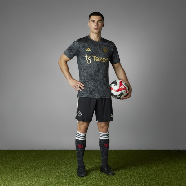 ウェア Manchester Utd x Stone Roses by Adidas Adidas IQ1565 MANCHESTER UNITED STONE ROSES PRE-MATCH JERSEY