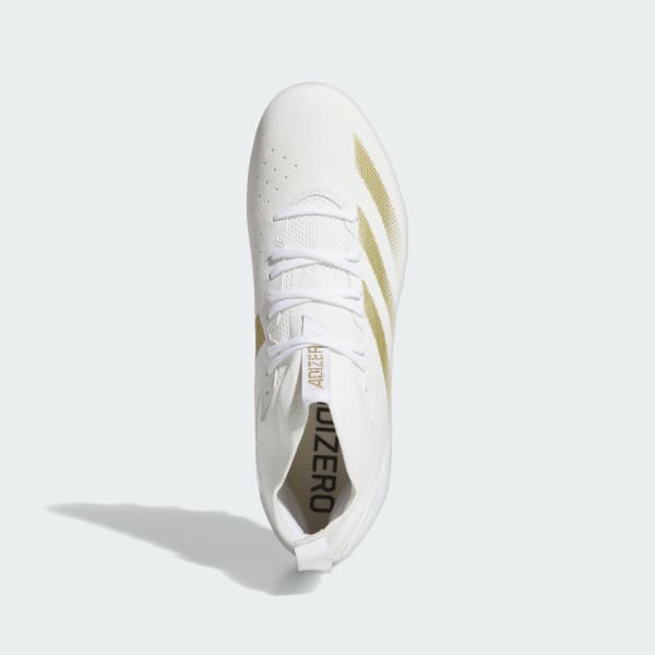 Weiss Adizero Impact+ American Football Schuh