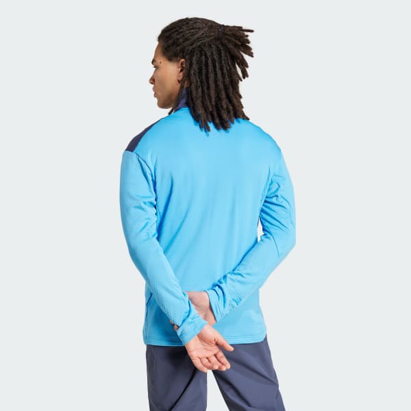 Blue Terrex Multi Light Fleece Full-Zip Jacket