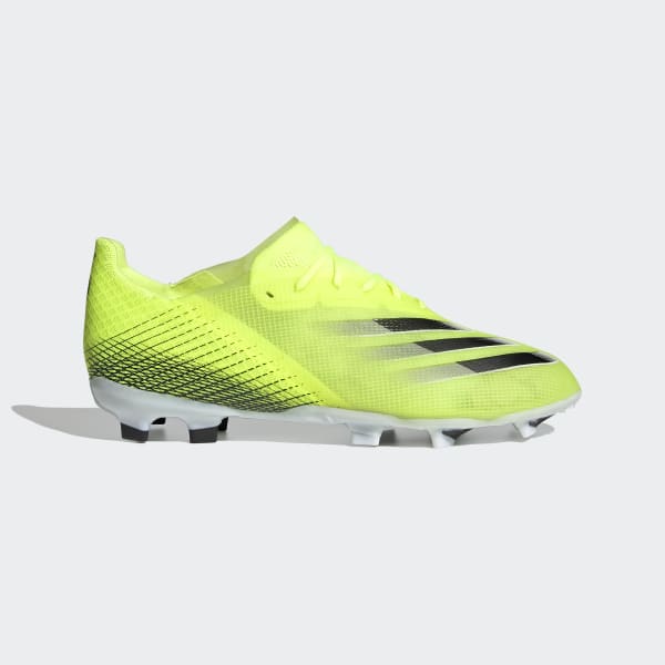 yellow adidas football boots