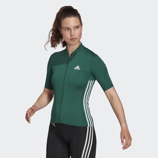 Verde Maillot - Polo de Ciclismo Manga Corta 03190