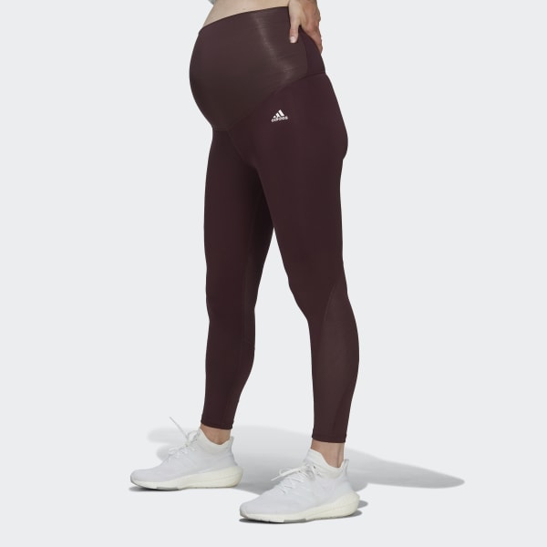 Vermelho Leggings 7/8 em Rede para Treino Essentials (Pré-mamã) HL135