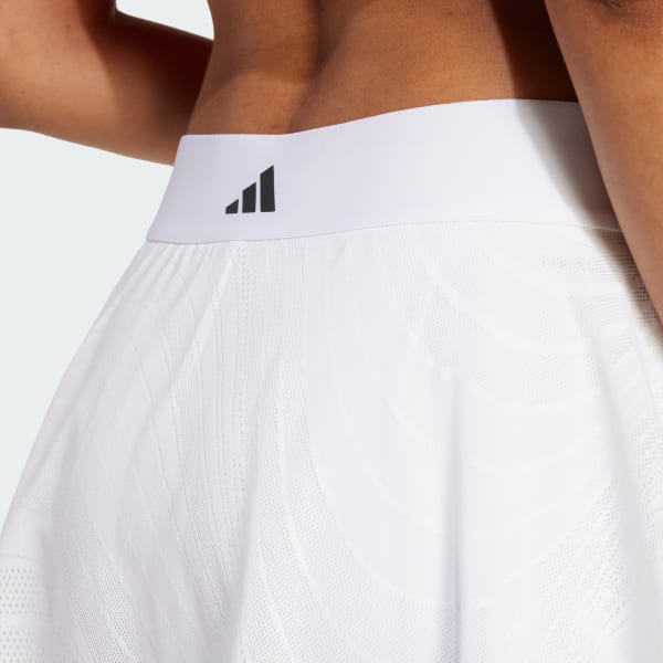 adidas Tennis Pro Climacool+ Print Skirt - White | Free