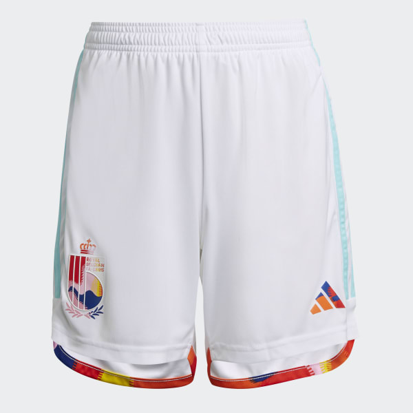 Pantalón corto segunda equipación Bélgica 22 - Blanco adidas adidas España