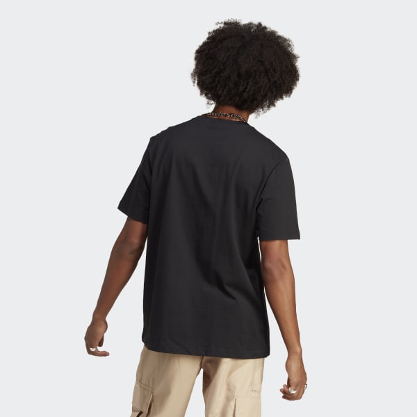 Black adidas Adventure Mountain Front T-Shirt