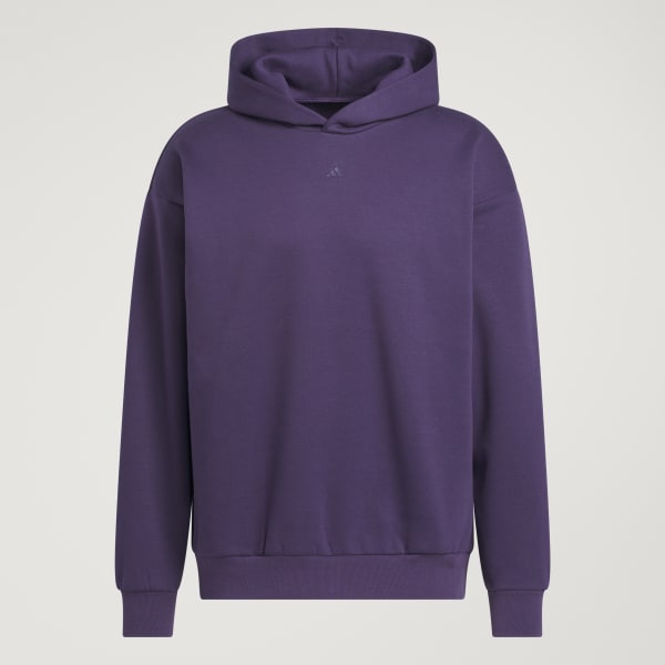 Lila adidas Basketball Fleece Hoodie (Gender Neutral)