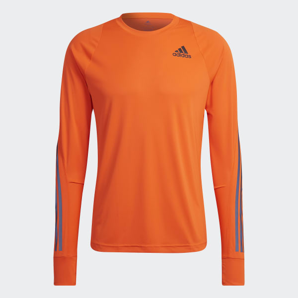 Laranja Camisola 3-Stripes Run Icon