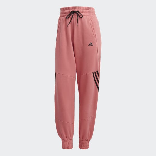 pink adidas joggers womens