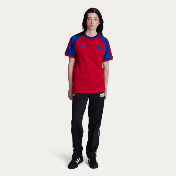 Red TOUR 3-STRIPES TEE