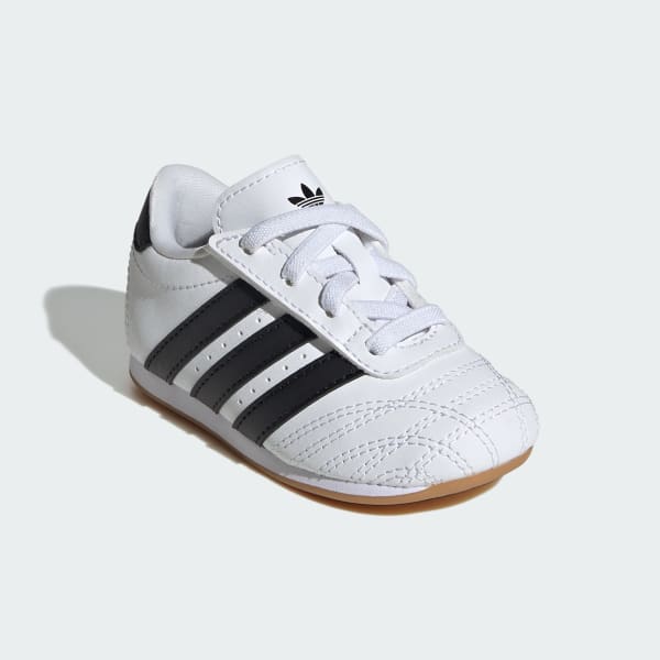 สีขาว รองเท้า adidas TAEKWONDO LACE COMFORT CLOSURE ELASTIC LACE