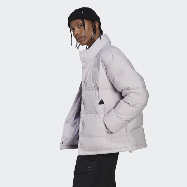 Paars Puffer Jack Z4757