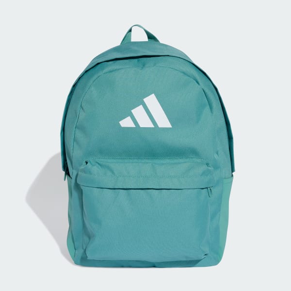 Turquoise Classic 3 Bar Logo Backpack