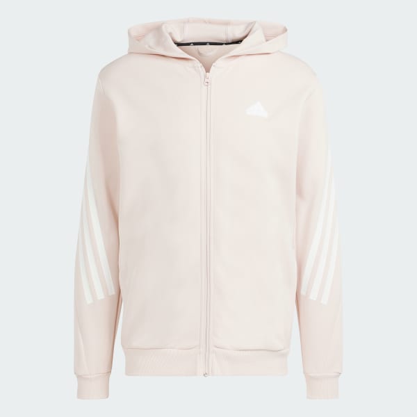 Pink Future Icons 3-Stripes Full Zip Hoodie