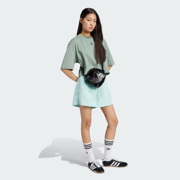 Green Essentials Crop Tee