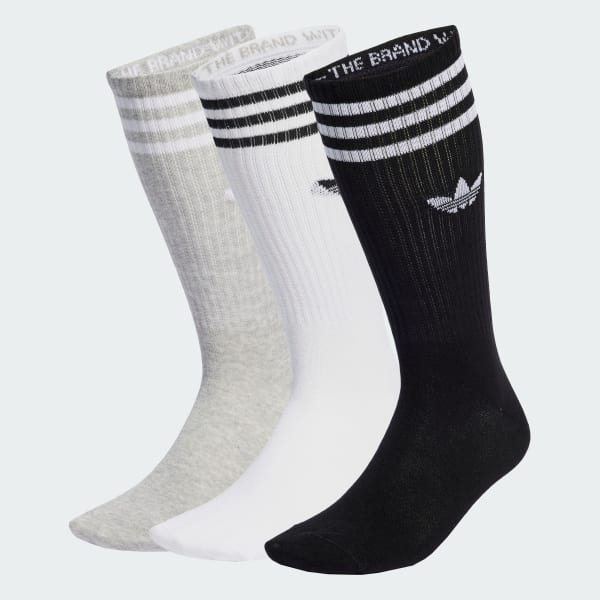 Blanco Calcetines clásicos Solid