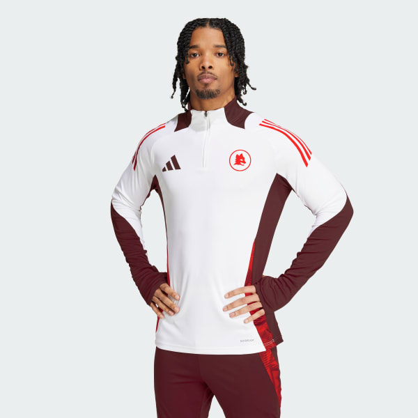 Blanc Haut d'entraînement AS Roma Tiro 24 Competition