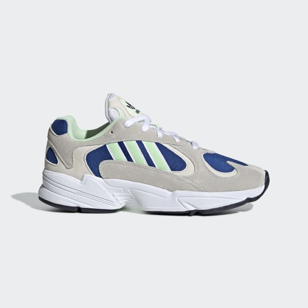 adidas originals yung 1 suede and mesh sneakers