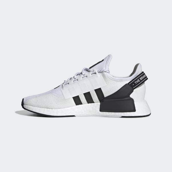 Adidas nmd r1 core black gray blue on feet review