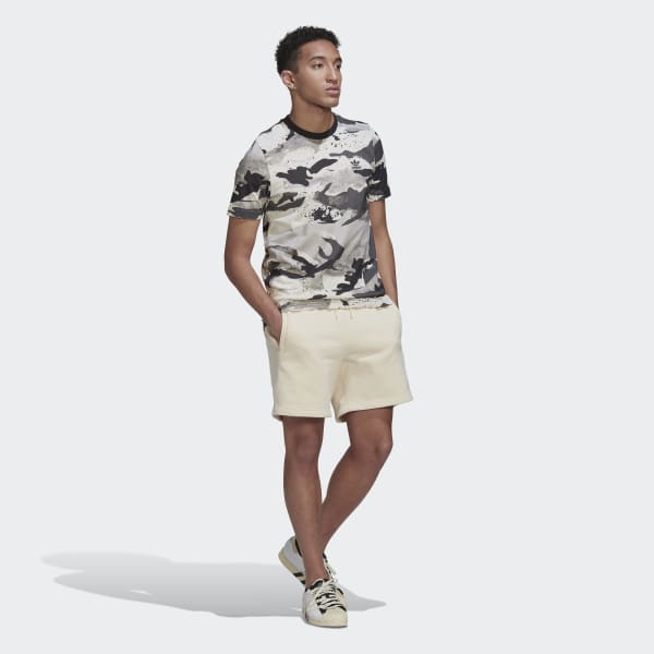 Blanco Polo Estampado Integral Camo Series