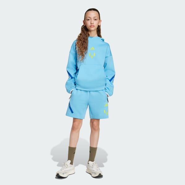 Blau MESSI ZNE HOODIE KIDS Sweatshirt