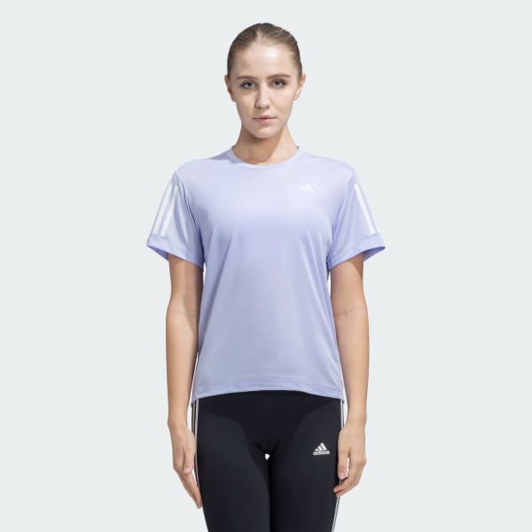 Purple Own The Run Tee