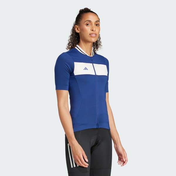 Bla adidas Heritage Tempo 3-Stripes Legacy Cykeltröja