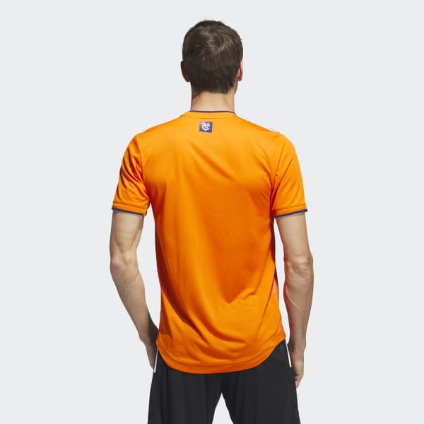 adidas New York FC Away Authentic Jersey - Orange | Men's adidas US