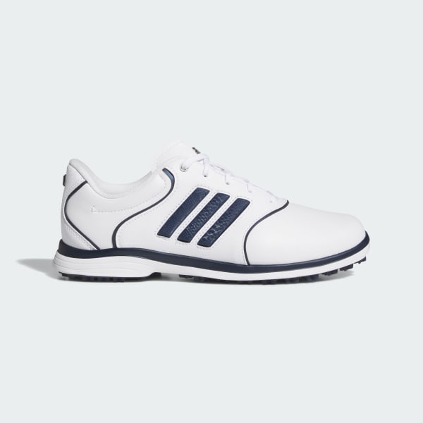 White ALPHAFLEX ZOYSIA SPIKELESS GOLF SHOES