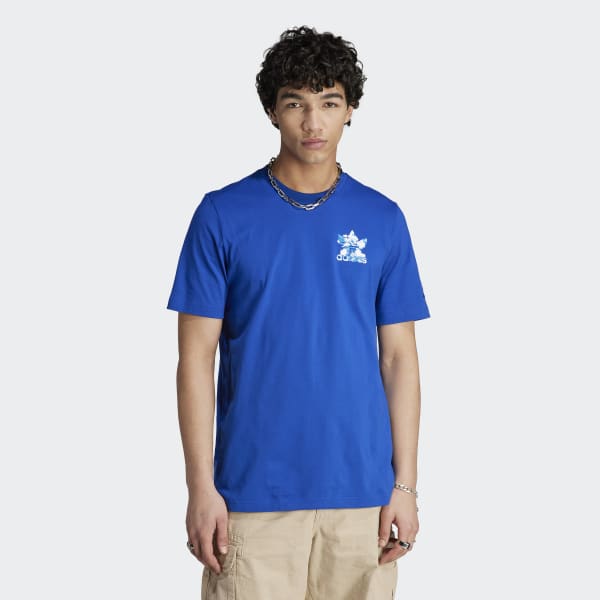 Blauw Graphics Cloudy Trefoil T-shirt