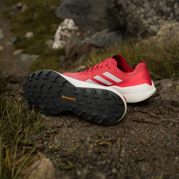 Vermelho Sapatilhas de Trail Running Speed TERREX Agravic