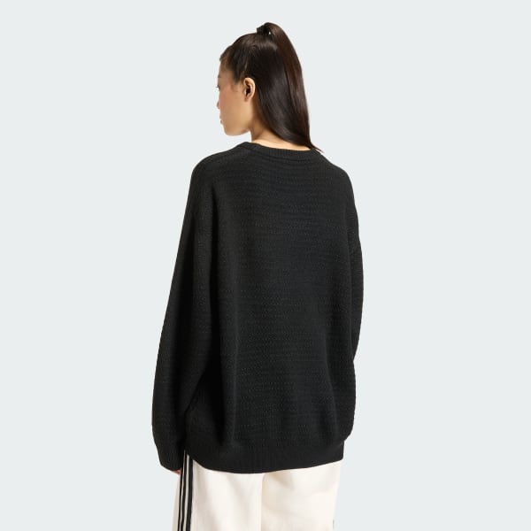 Negro Sudadera Holiday Pack Tejida