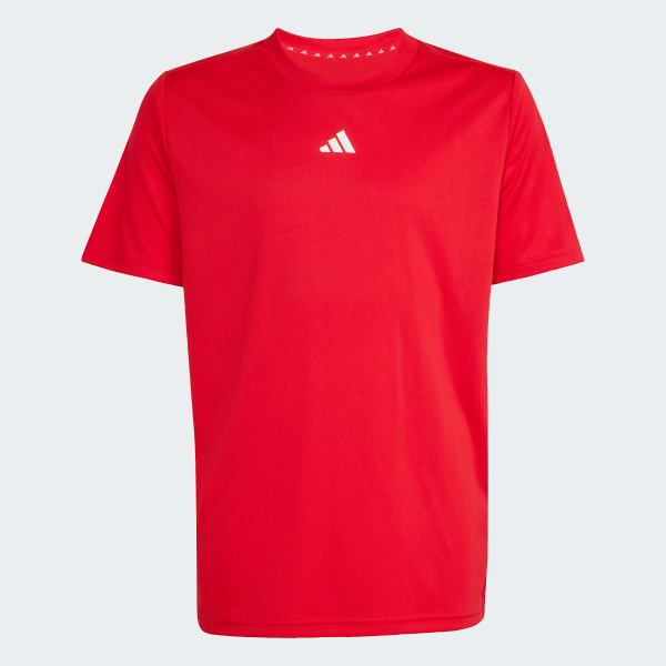 Red Train Essentials Logo Regular Fit Tee Kids