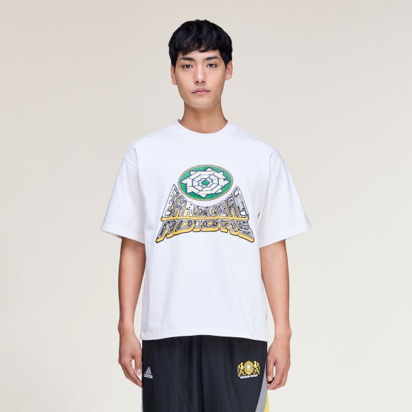 White BRAIN DEAD TEE