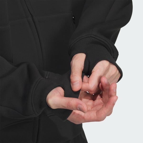 adidas Ordinary People Zip-Front Hoodie - Black | adidas Malaysia