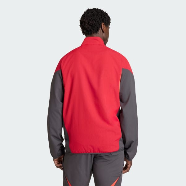 Red Liverpool FC Tiro 25 Competition Presentation Jacket
