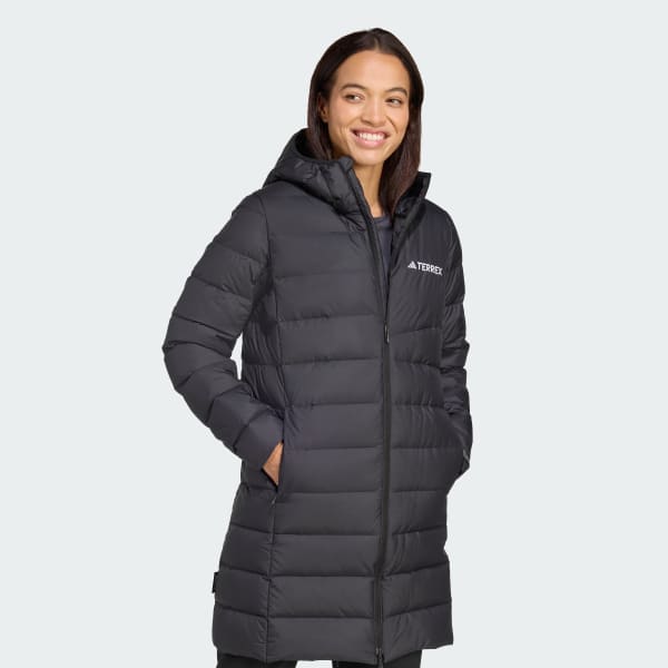 Negro Anorak de plumón ligero con capucha Terrex Multi Parka 2.0